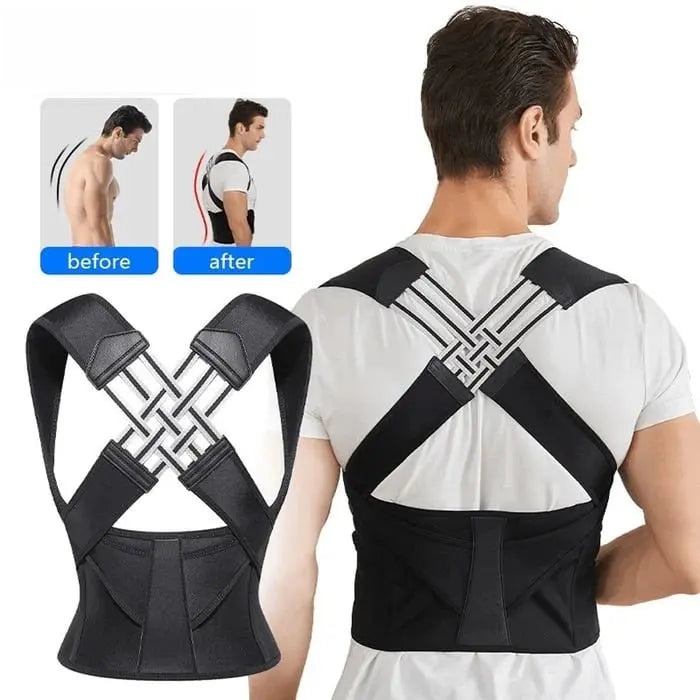 Automatic Cross-Strap Posture Support with Intelligent Adjustment