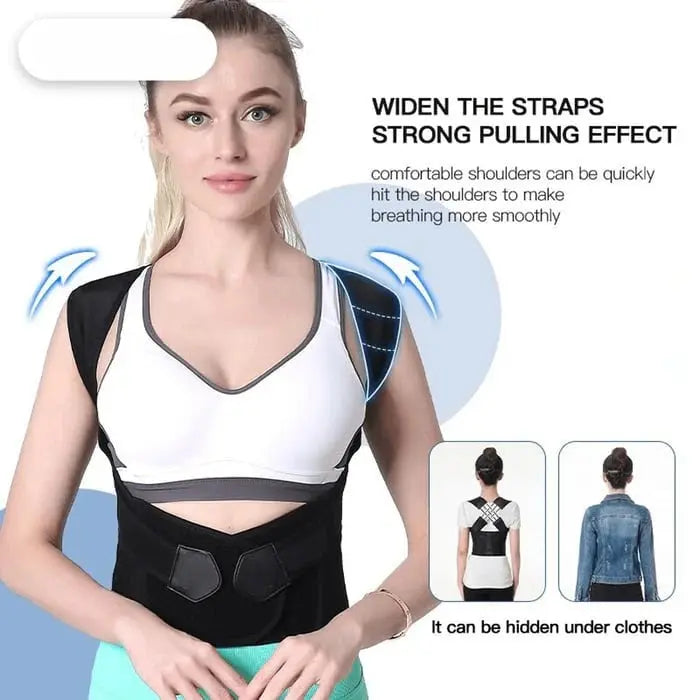 Automatic Cross-Strap Posture Support with Intelligent Adjustment