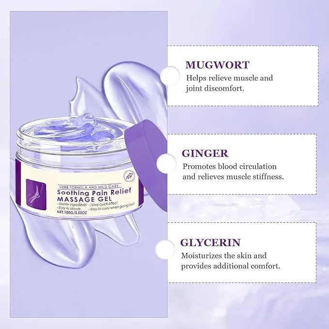 Soothing Pain Relief Massage Gel