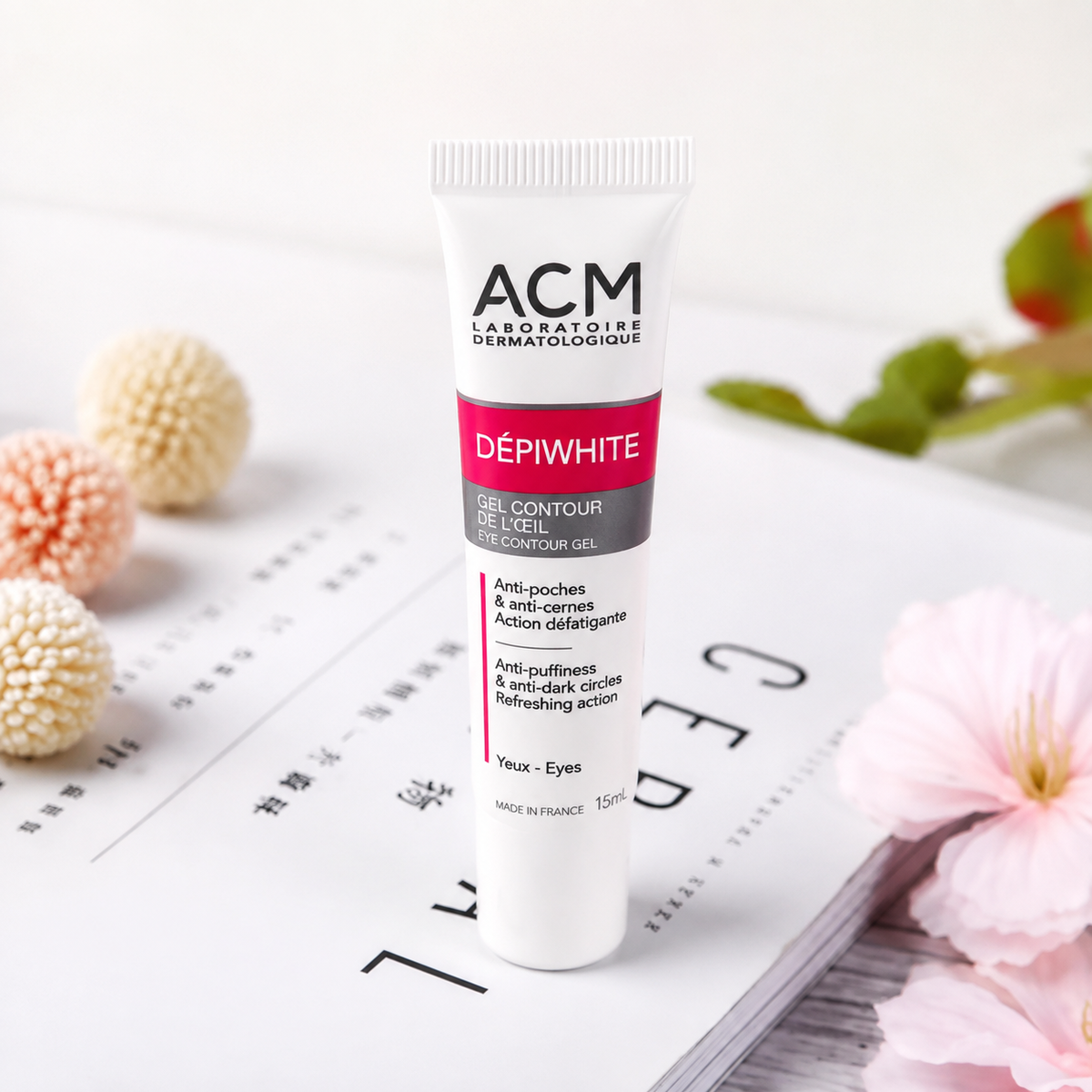 ACM Dépiwhite Eye Contour Gel – Anti-Puffiness & Dark Circle Care