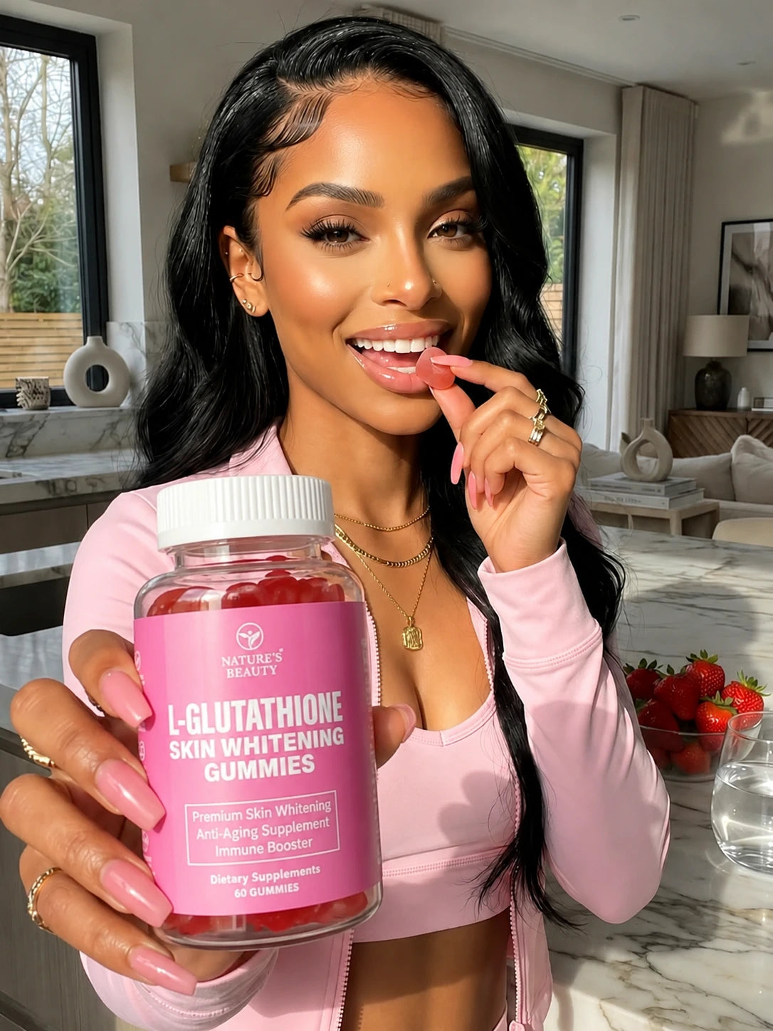 Glutathione Skin Whitening Gummies