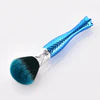 Single makeup brush makeup tool blue